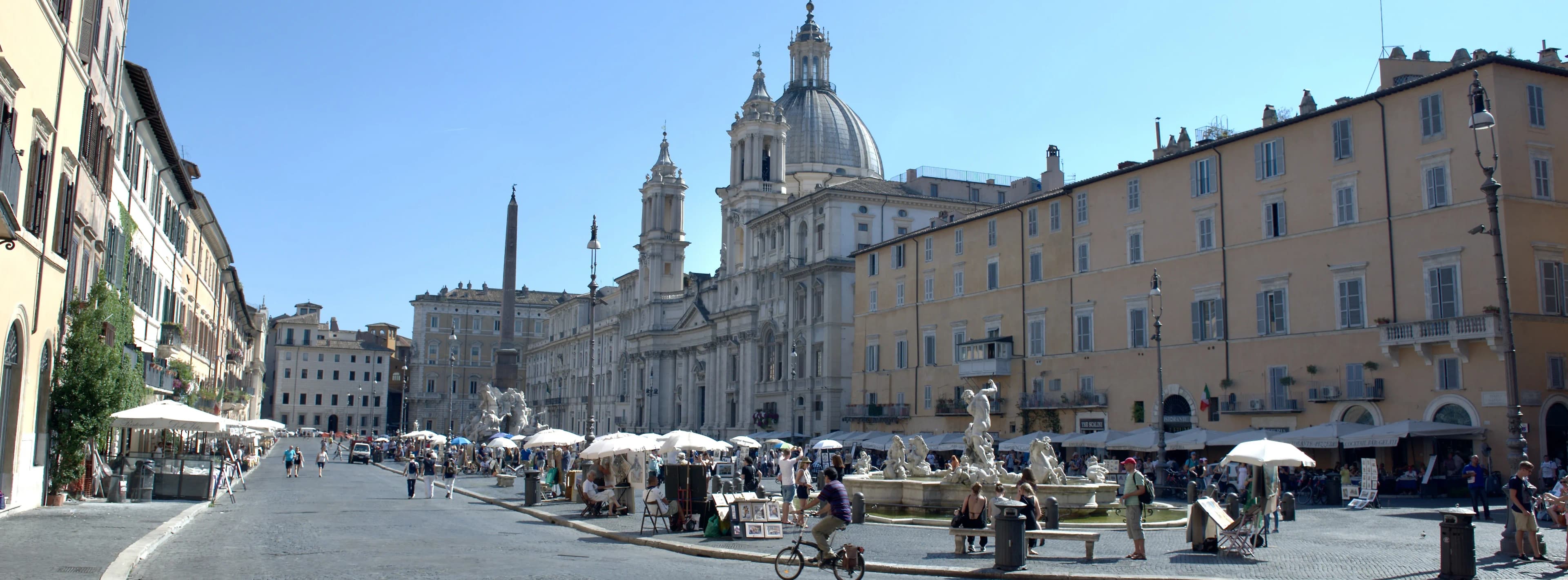 Introductory Tour of Rome and Pantheon Golf Cart